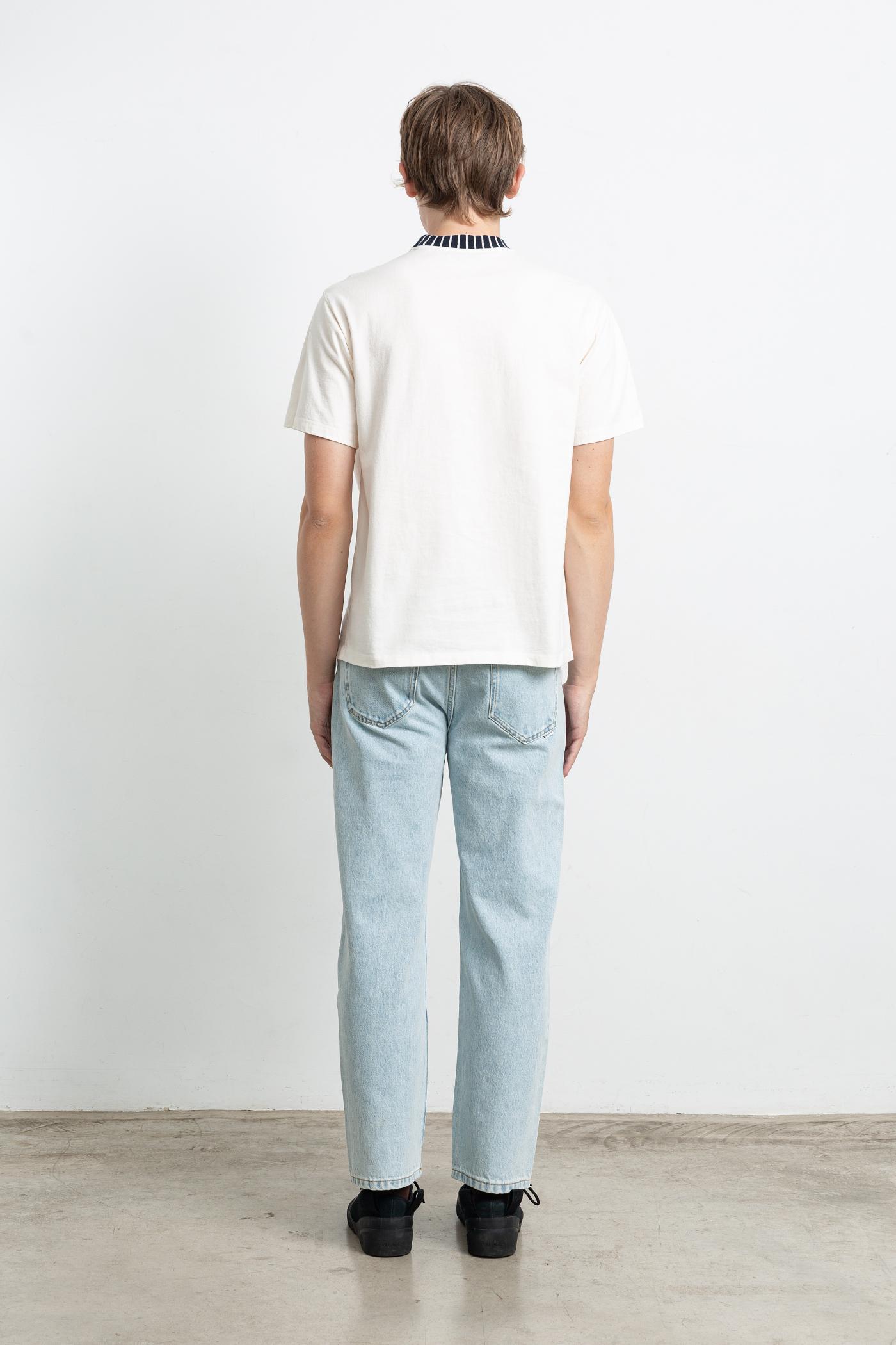 Edmmond Studios Loom T-Shirt Off White Herren weiß